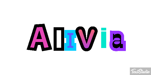 Alivia Text effect