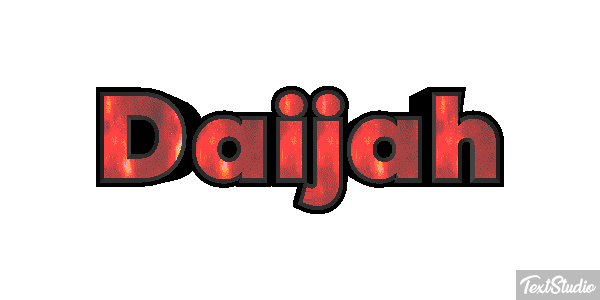 Daijah Texteffekt