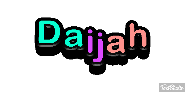 Daijah Texteffekt