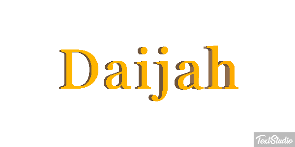 Daijah Texteffekt