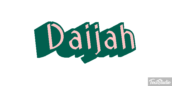 Daijah Texteffekt