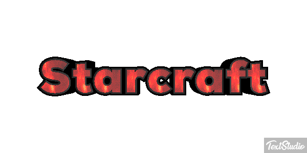 Starcraft Effet de texte