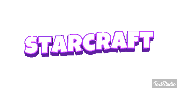 Starcraft Effet de texte