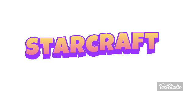 Starcraft Effet de texte