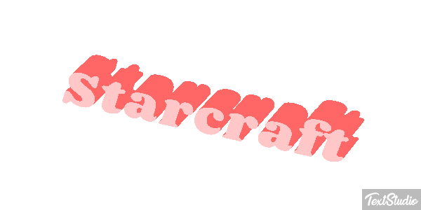 Starcraft Effet de texte