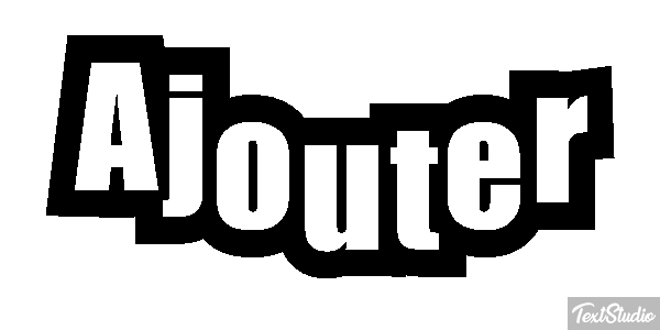 Ajouter Efeito do texto
