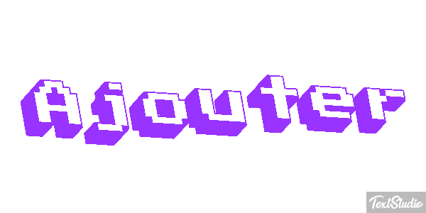 Ajouter Efeito do texto