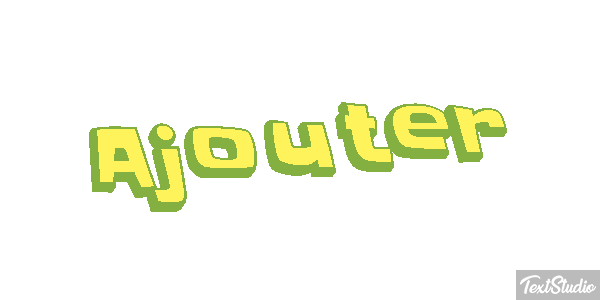 Ajouter Efeito do texto