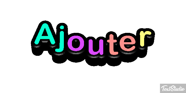 Ajouter Efeito do texto
