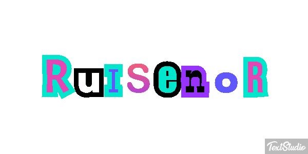 Ruiseñor Efecto de texto