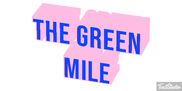 The Green Mile Effetto testo