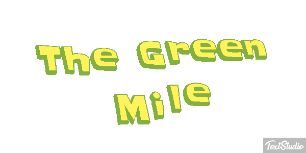 The Green Mile Effetto testo