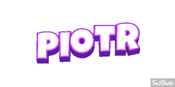 Piotr Efecto de texto
