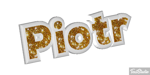 Piotr Efecto de texto