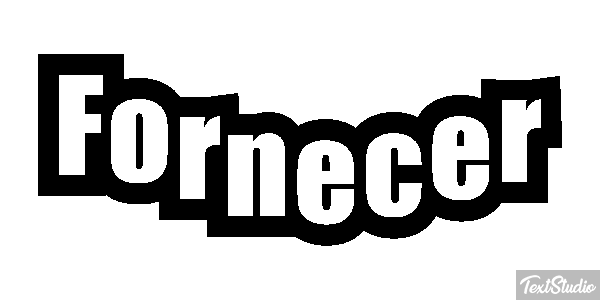 Fornecer Tekst effect