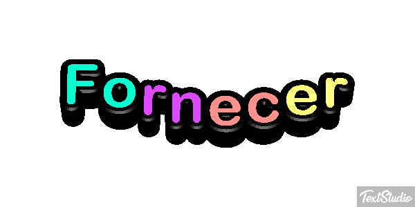 Fornecer Tekst effect