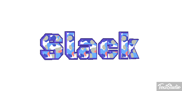 Slack Text effect