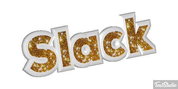 Slack Text effect