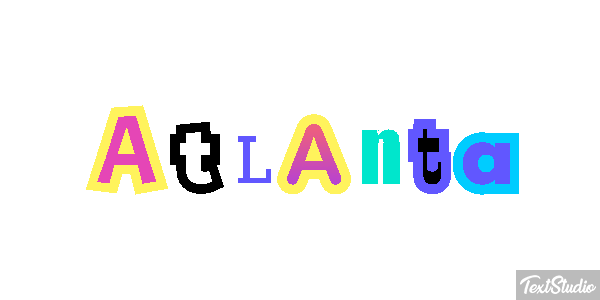 Atlanta Effetto testo