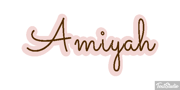 Amiyah Effet de texte