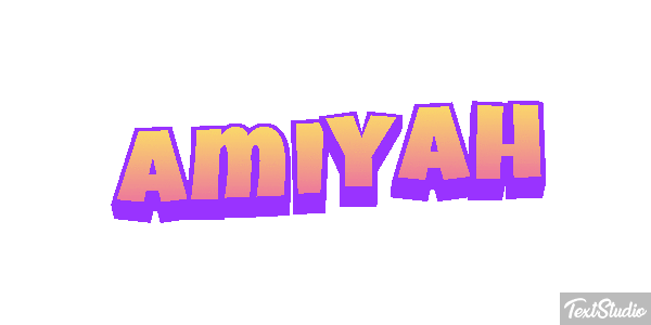 Amiyah Effet de texte