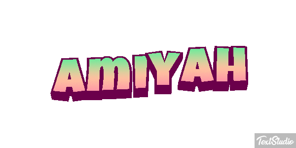Amiyah Effet de texte