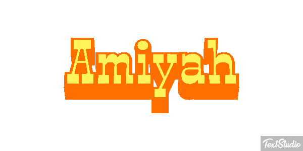 Amiyah Effet de texte