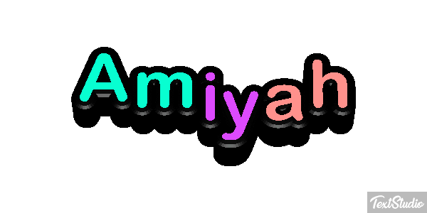Amiyah Effet de texte