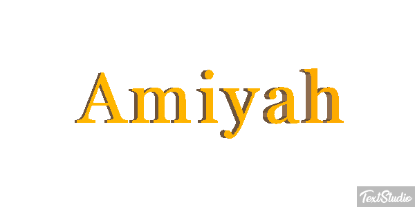 Amiyah Effet de texte