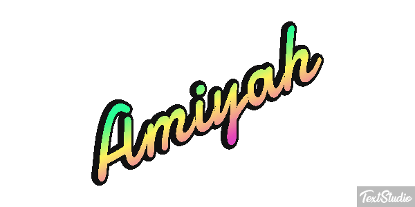 Amiyah Effet de texte