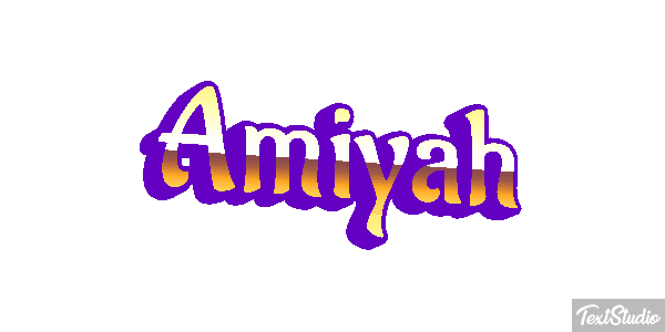 Amiyah Effet de texte