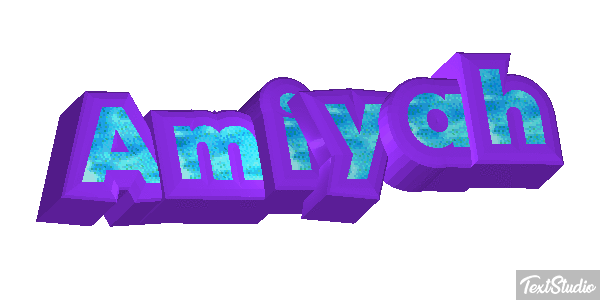 Amiyah Effet de texte