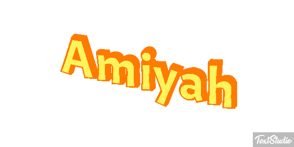 Amiyah Effet de texte