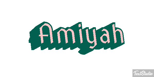 Amiyah Effet de texte
