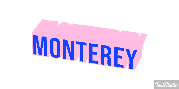 Monterey Effet de texte