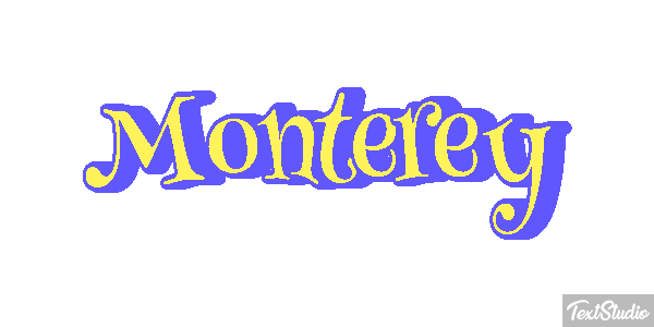 Monterey Effet de texte
