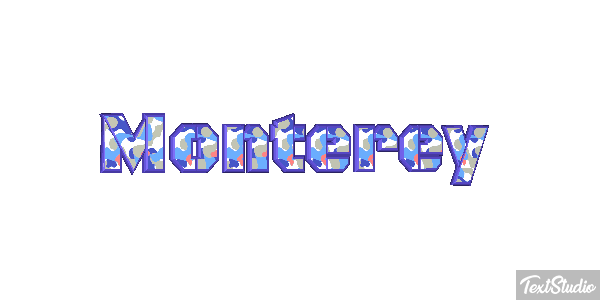 Monterey Effet de texte