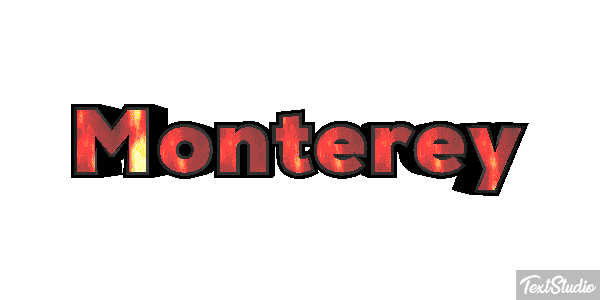 Monterey Effet de texte