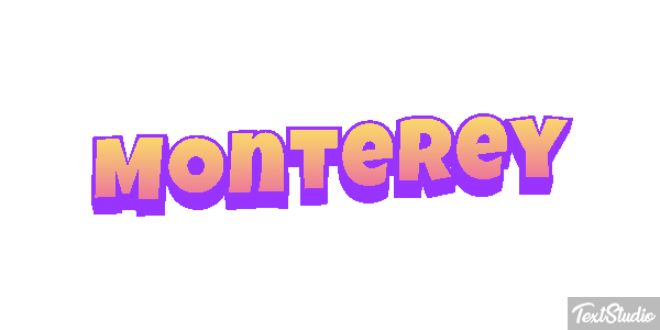 Monterey Effet de texte