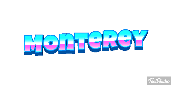 Monterey Effet de texte