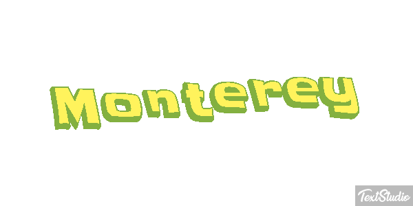 Monterey Effet de texte