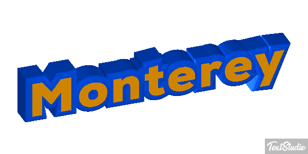Monterey Effet de texte