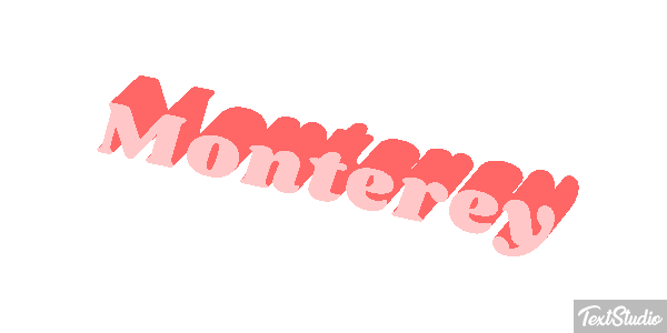 Monterey Effet de texte