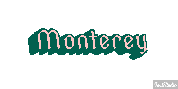 Monterey Effet de texte