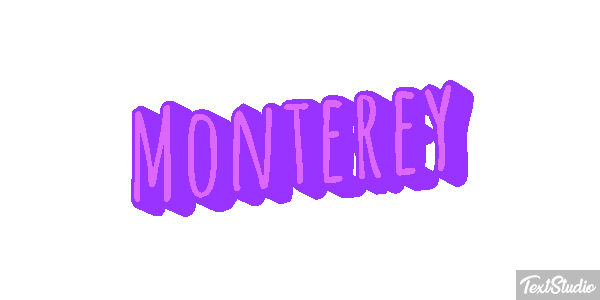 Monterey Effet de texte
