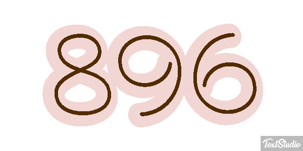 896 テキスト効果