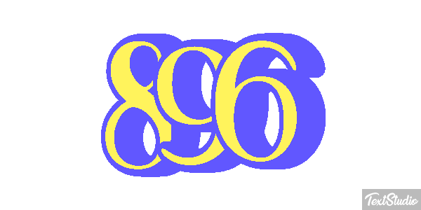 896 テキスト効果