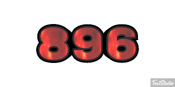 896 テキスト効果