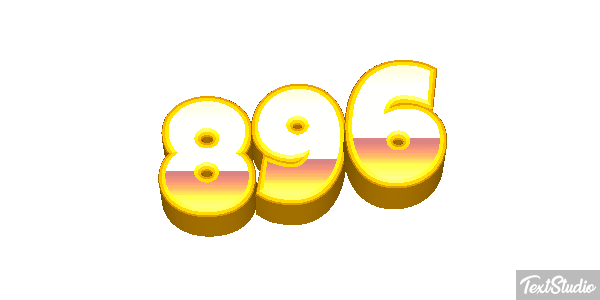 896 テキスト効果