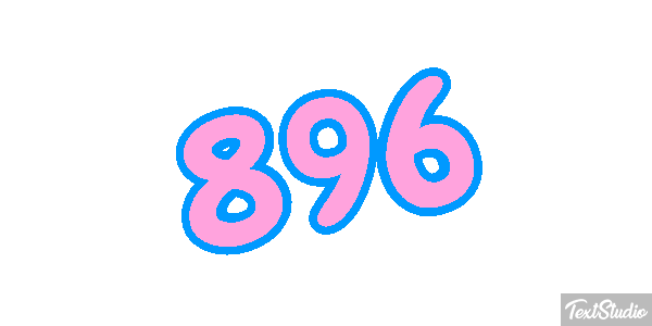 896 テキスト効果